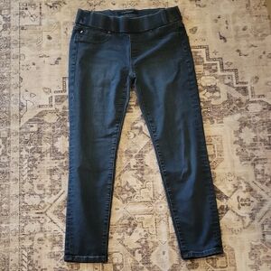 Liverpool Jeans Company Dark Blue Jeggings, Ankle Length